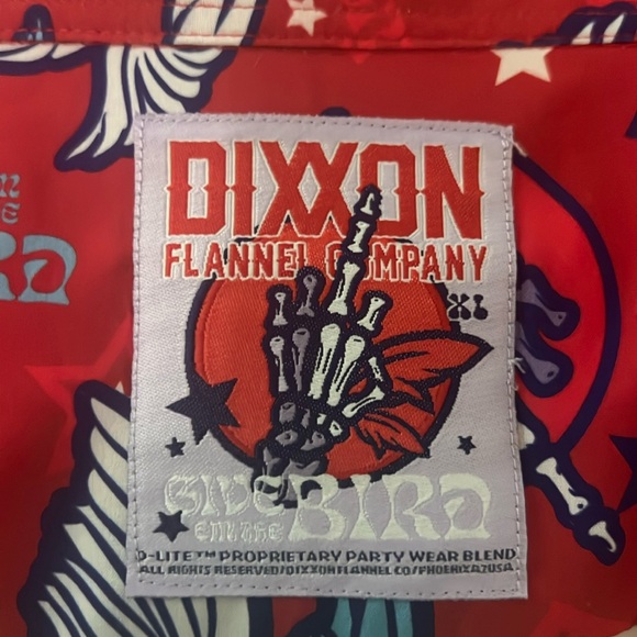 DIXXON Tops - Women’s XL DIXXON party shirt GIVE ‘EM THE BIRD